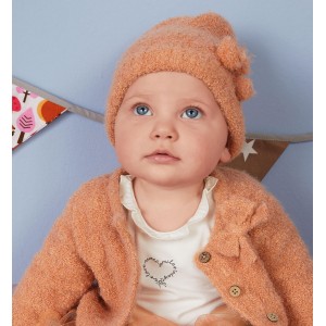 Caciula pufoasa pentru bebe fetite, I Do,4.7031TI23CA Caciula pufoasa pentru bebe fetite, I Do,4.7031TI23CA