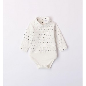 Body camasa cu imprimeu pentru bebe baiatel,I Do,4.7187PV23ABS