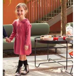 Rochie din tricot pentru fetițe, I Do,4.7563TI23RZ Rochie din tricot pentru fetițe, I Do,4.7563TI23RZ