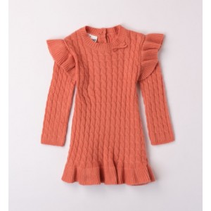 Rochie din tricot pentru fetițe, I Do,4.7568TI23ORG Rochie din tricot pentru fetițe, I Do,4.7568TI23ORG