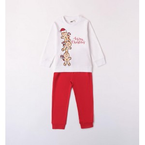 Pijama cu imprimeu Craciun pentru fete, I Do,4.7675TI23RO