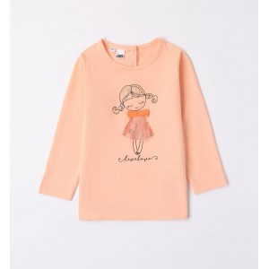 Bluza cu imprimeu pentru fetite, I Do, 4.7575TI23ORG