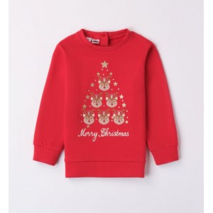 Hanorac cu imprimeu Craciun pentru fete, I Do,4.7589TI23REN