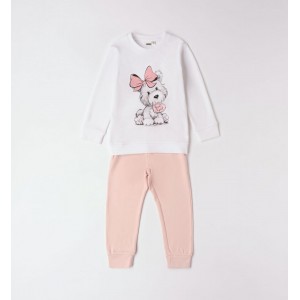 Pijama cu imprimeu pentru fete, I Do,4.7675TI23RZ