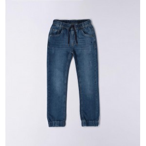 Pantaloni din denim cu siret pentru băieți, I Do, 4.7730TI23ABS Pantaloni din denim cu siret pentru băieți, I Do, 4.7730TI23ABS