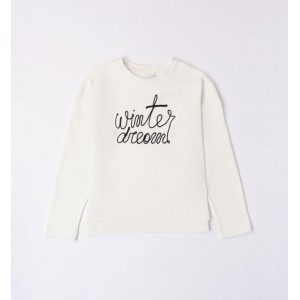 Bluza cu imprimeu pentru fete, I Do,4.7864TI23ALB