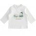 Bluza cu imprimeu pentru bebe baiat, I Do, 4.3188TI21ALB