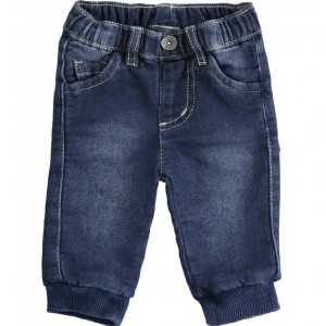 Pantaloni lungi denim basic nou-nascut baiat, I Do, 4.3205TI21BLM Pantaloni lungi denim basic nou-nascut baiat, I Do, 4.3205TI21BLM