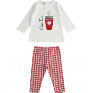 Set bluza si leggings imprimeu fata , I Do, 4.3553TI21RO