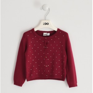 Cardigan cu aplicatii strasuri fata , I Do, 4.3577TI21VIS