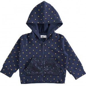 Hanorac cu buline si aplicatie paiete reversibile , I Do, 4.3610TI21BLM