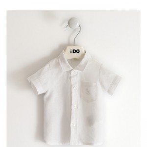 Camasa maneca scurta pentru bebe baiat, I Do, 4.4069PV22ALB