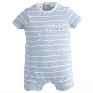 Salopeta pentru bebe baiat, I Do, 4.4075PV22BLE