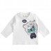 Bluza cu imprimeu pentru bebe baiat, I Do, 4.4081PV22ALBV