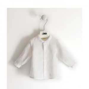 Camasa in maneca lunga pentru bebe baiat, I Do, 4.4101PV22ALB