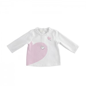 Bluza cu imprimeu pentru bebe fetita, I Do, 4.4159PV22RZ