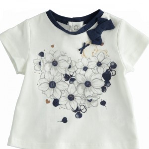 Tricou cu imprimeu pentru bebe fetita, I Do, 4.4161PV22BLM