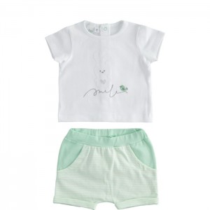 Compleu tricou si bermude pentru bebe baiat, I Do, 4.4169PV22VE Compleu tricou si bermude pentru bebe baiat, I Do, 4.4169PV22VE