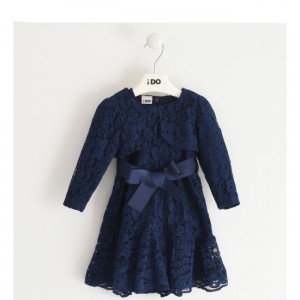 Rochita dantela cu bolero pentru fetita, I Do, 4.4310PV22BLM