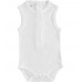 Body tip maiou pentru bebe băiat I Do alb, din bumbac 100% cu capse 4.4591PV22ALB