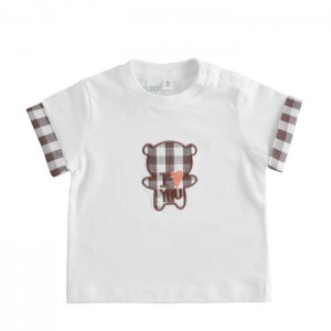 Tricou cu imprimeu pentru bebe baiat, I Do, 4.4603PV22MAR