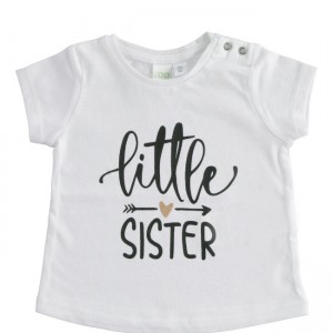 Tricou cu imprimeu pentru bebe fetita, I Do, 4.4630PV22NG