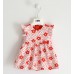 Rochiță Tip Salopetă iDO Bebe Fetiță din Bumbac Elastic cu Imprimeu Floral Roșu și Fundiță Decorativă, 4.4650PV22ROS Rochiță Tip Salopetă iDO Bebe Fetiță din Bumbac Elastic cu Imprimeu Floral Roșu și Fundiță Decorativă, 4.4650PV22ROS