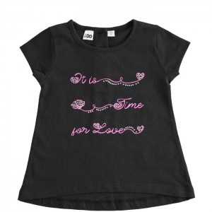 Tricou cu imprimeu pentru fetita, I Do, 4.4743PV22NG