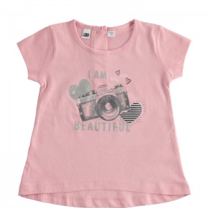 Tricou cu imprimeu pentru fetita, I Do, 4.4743PV22RZ