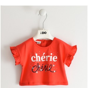 Tricou cu imprimeu pentru fetita, I Do, 4.4747PV22ROS