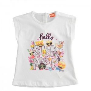 Tricou cu imprimeu pentru fetita, I Do, 4.4756PV22ALB