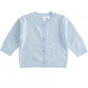 Cardigan tricot bebe baiat, I Do, 4.5220TI22BL