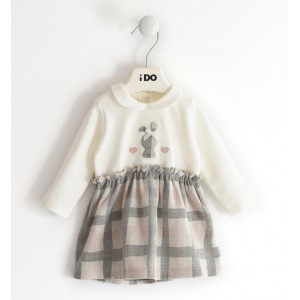 Rochita cu carouri pentru fetite, I Do, 4.5256TI22ALB