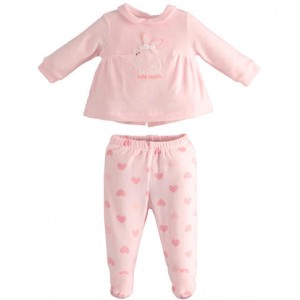 Compleu bluza si pantaloni pentru fetite, I Do, 4.5268TI22RZ