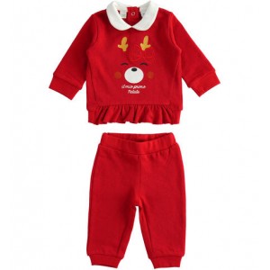 Compleu bluza si pantalon fetite, I Do, 4.5301TI22RO