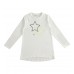 Bluză albă cu mânecă lungă pentru fete Sarabanda din jerseu elastic cu imprimeu stele, 4.5331TI23ALB Bluză albă cu mânecă lungă pentru fete Sarabanda din jerseu elastic cu imprimeu stele, 4.5331TI23ALB