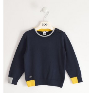 Pulover tricot cu model baiat , I Do, 4.5415TI22BLM Pulover tricot cu model baiat , I Do, 4.5415TI22BLM