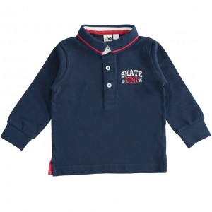 Bluza polo pentru baieti, I Do, 4.5450TI22BLM