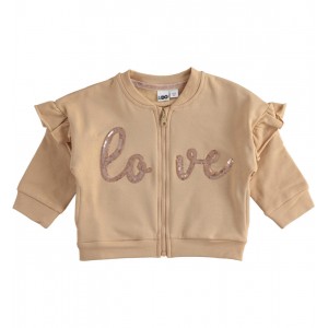 Hanorac cu imprimeu pentru fetite, I Do, 4.5566TI22BJ