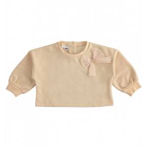 Bluza maneca lunga cu sclipici pentru fetite, I Do, 4.5576TI22GO