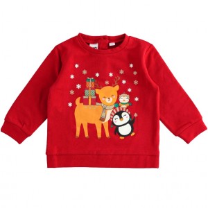 Bluza maneca lunga cu imprimeu pentru fetite, I Do, 4.5579TI22RO