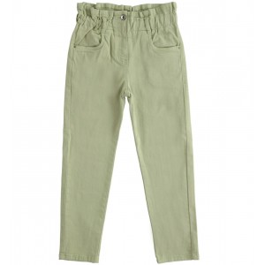 Pantaloni denim talie inalta pentru fata , I Do, 4.5617I22VE