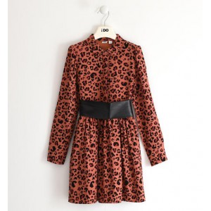 Rochie animal print pentru fete, I Do, 4.5643TI22MA