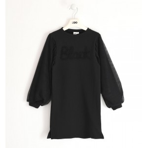 Rochie cu maneci bufante din tull pentru fete, I Do, 4.5645TI22NG