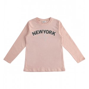 Bluza maneca lunga cu imprimeu pentru fete , I Do, 4.5680TI22RZ