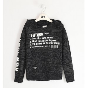 Hanorac tricot pentru baieti, I Do, 4.5775TI22NG Hanorac tricot pentru baieti, I Do, 4.5775TI22NG