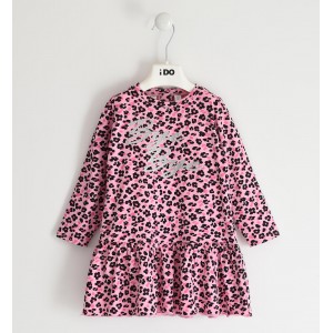 Rochita animal print pentru fetite, I Do, 4.5901TI22RZ