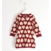 Rochita din tricot cu imprimeu inimioare pentru fetite, I Do, 4.5909TI22VI