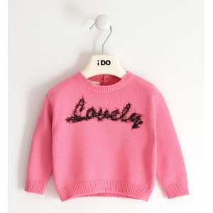 Pulover cu imprimeu pentru fetite  , I Do, 4.5920TI22RZ