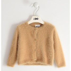 Pulover pufos cu nasturi pentru fetite  , I Do, 4.5923TI22BJ Pulover pufos cu nasturi pentru fetite  , I Do, 4.5923TI22BJ